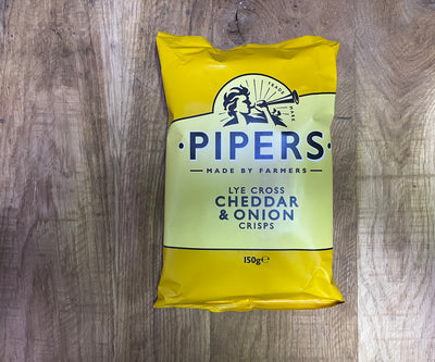 Chips Pipers cheddar oignon